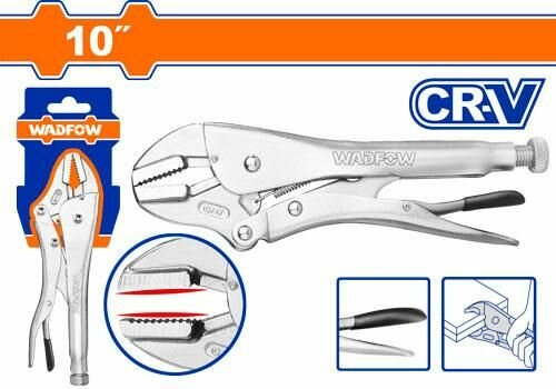 Pince à mâchoires droite Wadfow 10"