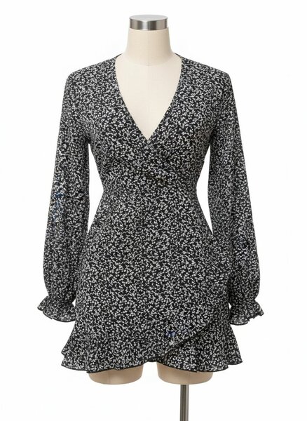 Robe enveloppe élégante