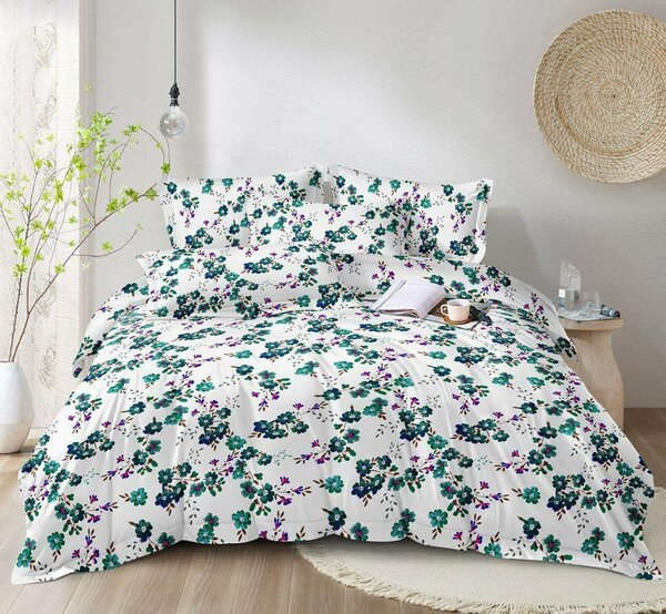 Parure de lit motifs romantiques