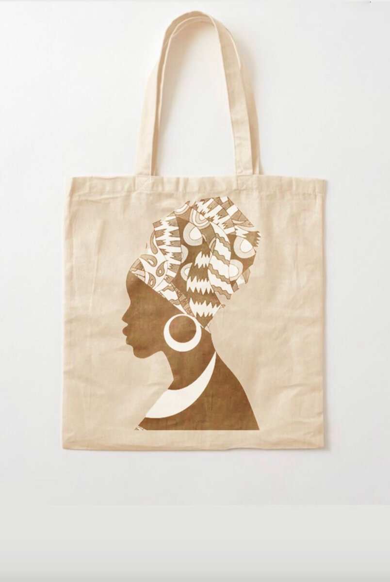 Sac en tussu cretonne beau