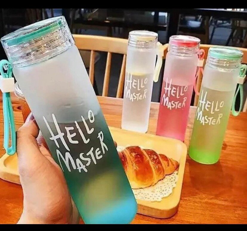 Bouteille Hello Master Colorée