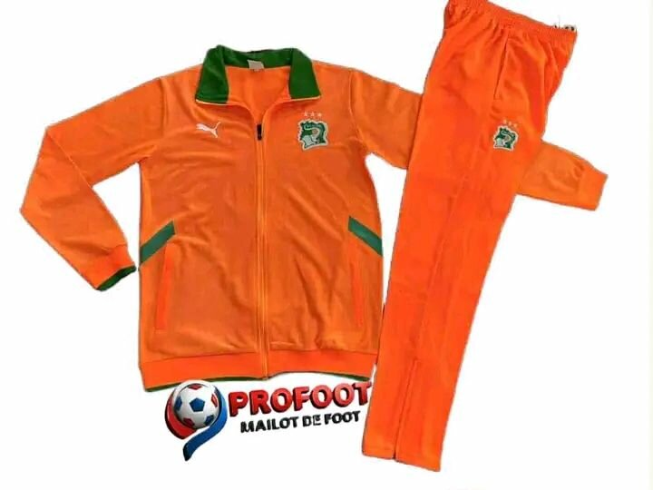 Survêtement Foot Orange Enfant