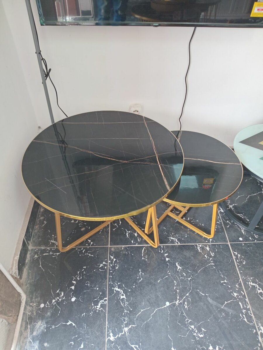 Tables d'appoint design marbre