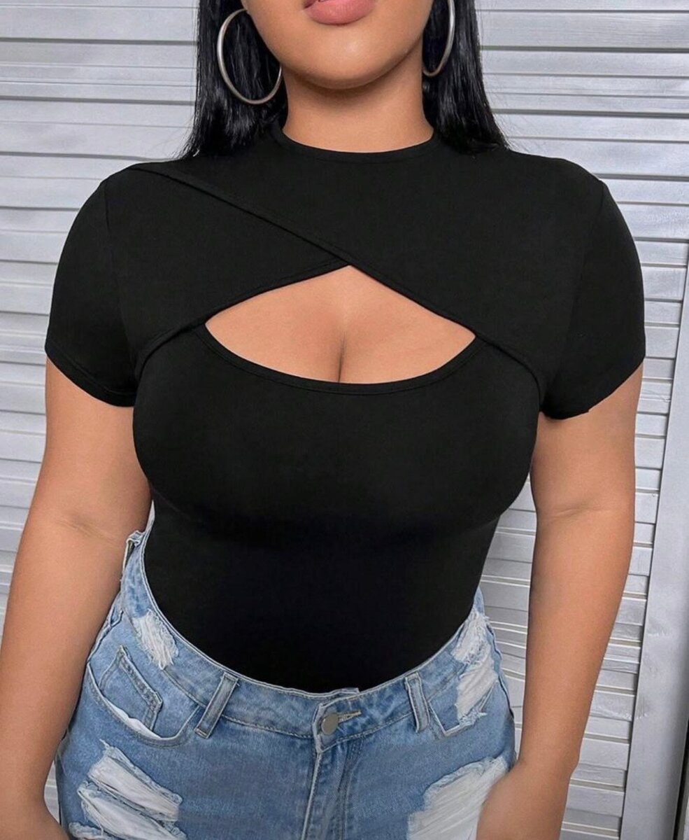 T-shirt stylisé en coton