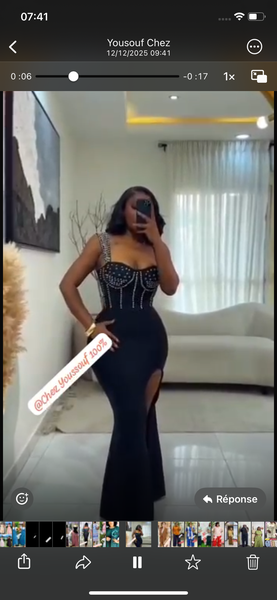 Robe corset élégante