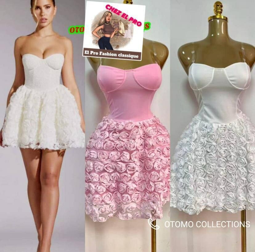 Robe bustier élégante