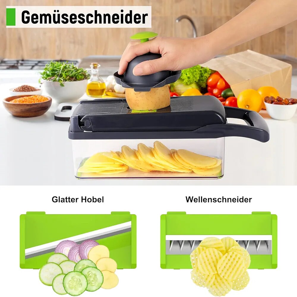 Hachoir à légumes multifonctio