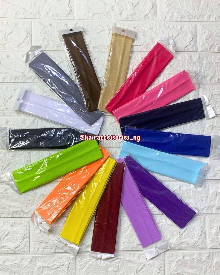 Bandeaux colorés en lot