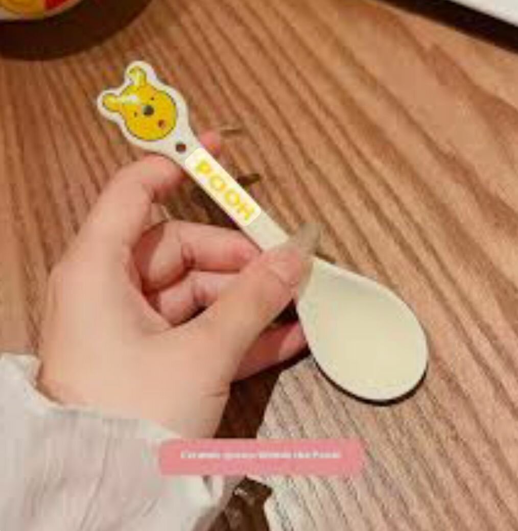 Cuillère enfant décorée