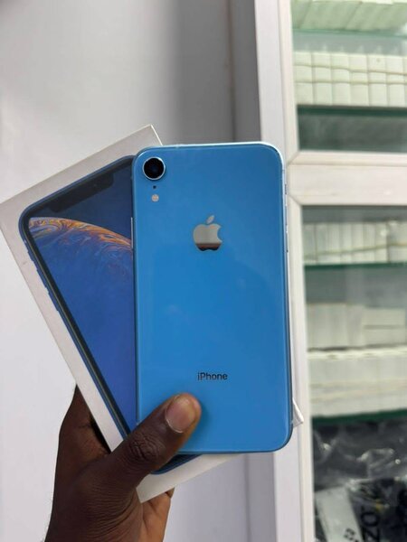 iPhone XR - Blanc et Bleu
