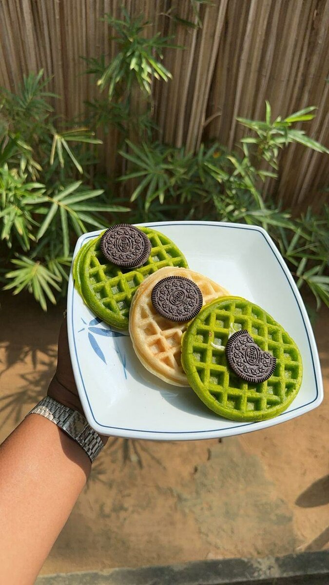 Gaufres Multicolores Gourmandes