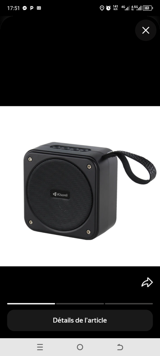 Enceinte Bluetooth Portable