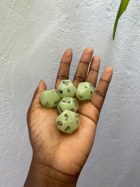 Dés positions lumineux