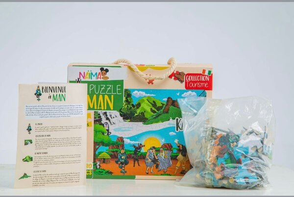 Puzzle éducatif "Découvre ta ville"