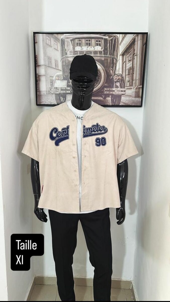 Veste baseball homme XL