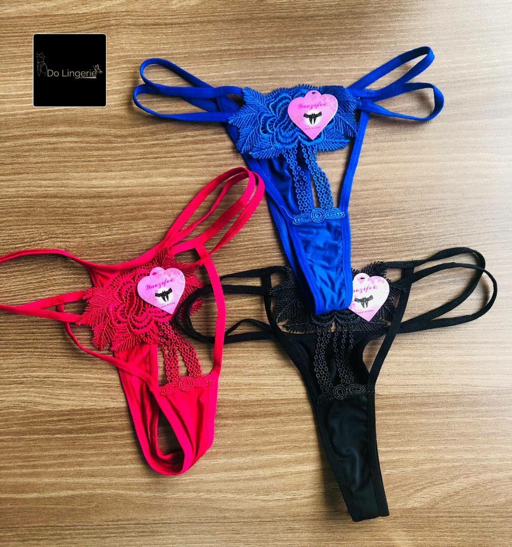 Lot de Strings en Dentelle