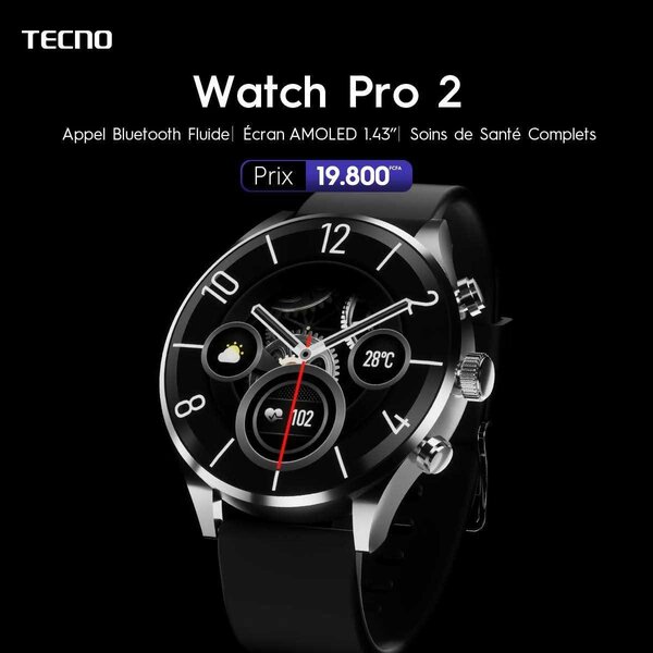 Tecno Watch Pro 2 AMOLED