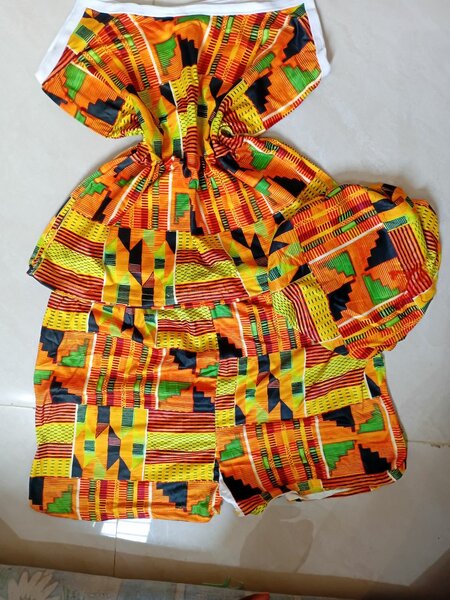 Robe dashiki colorée