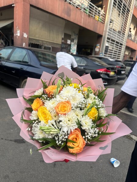 Bouquet de roses élégantes