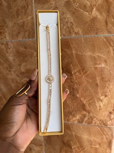 Bracelet élégant à strass