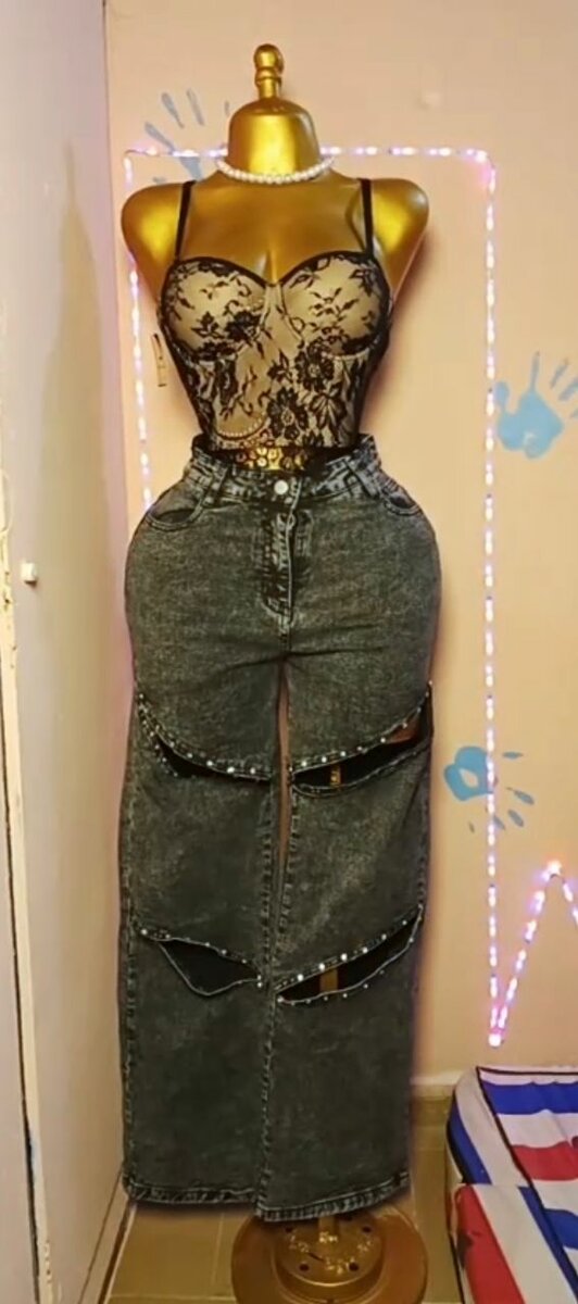 Jean taille haute tendance