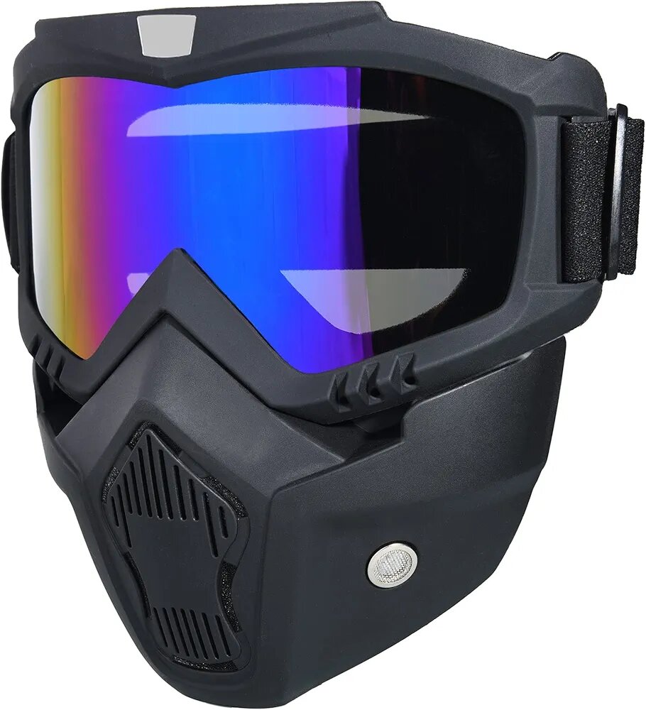 Masque Moto Détachable
