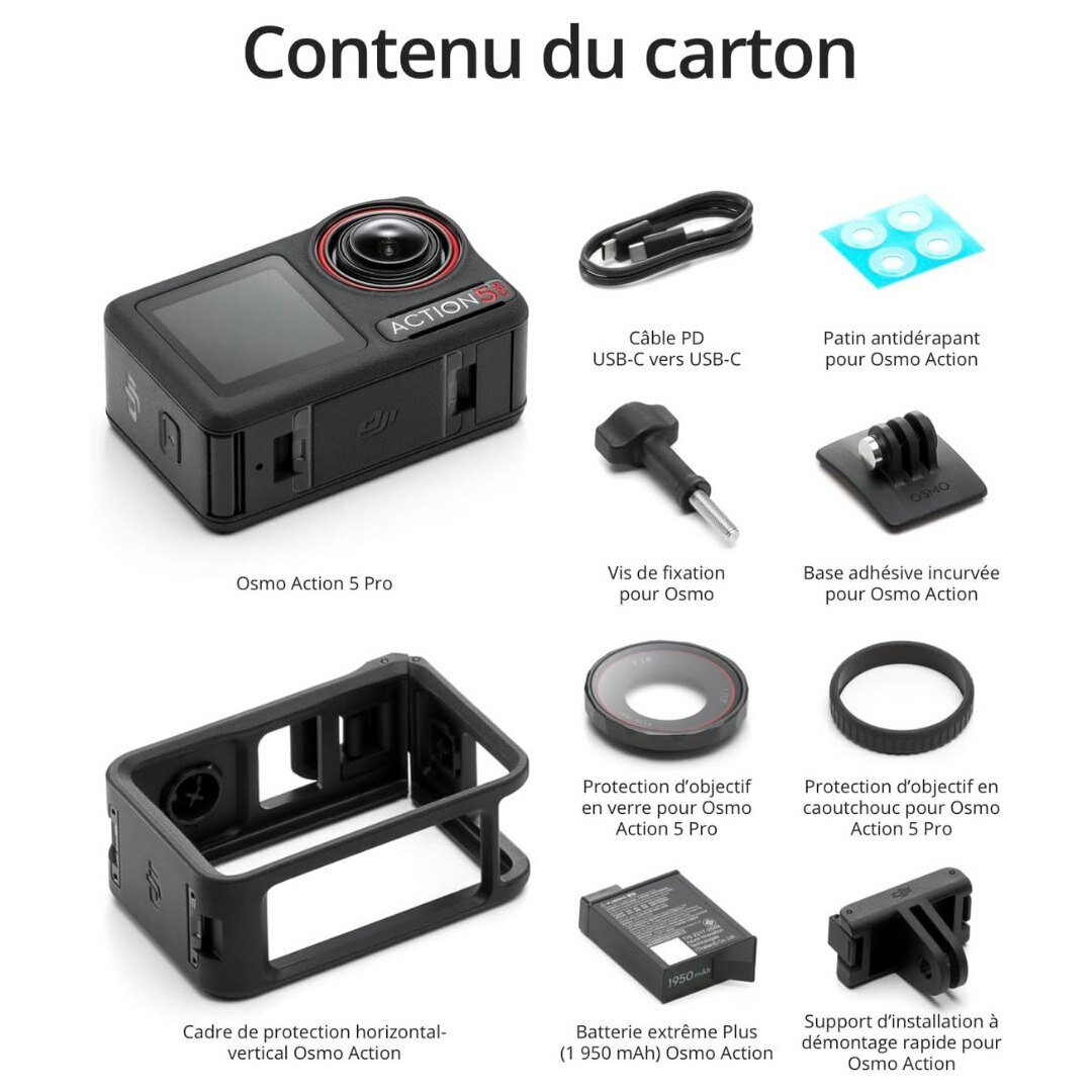 Caméra DJI Osmo Action 5 Pro