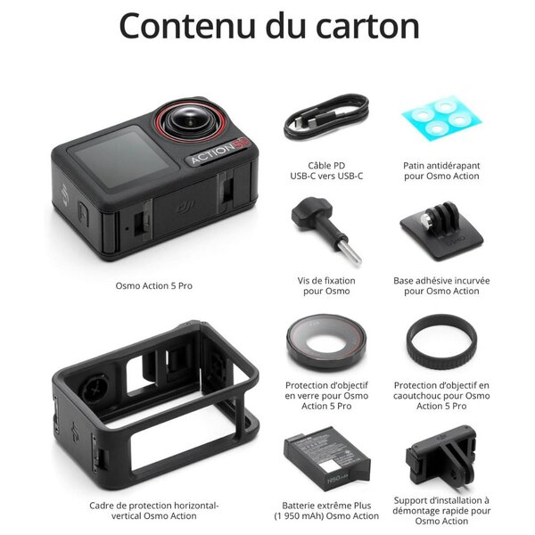 Caméra DJI Osmo Action 5 Pro