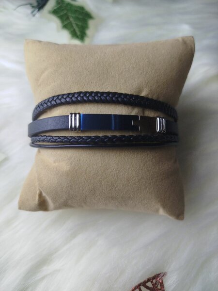 Bracelet en cuir pour homme