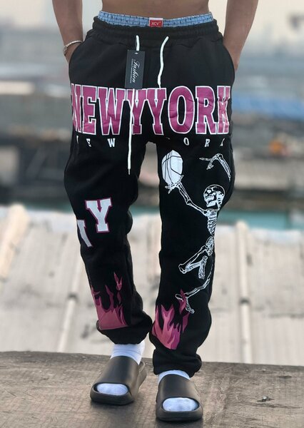 Pantalons street style imprimés