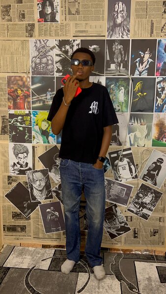 T-shirt Oversize Noir Unisexe