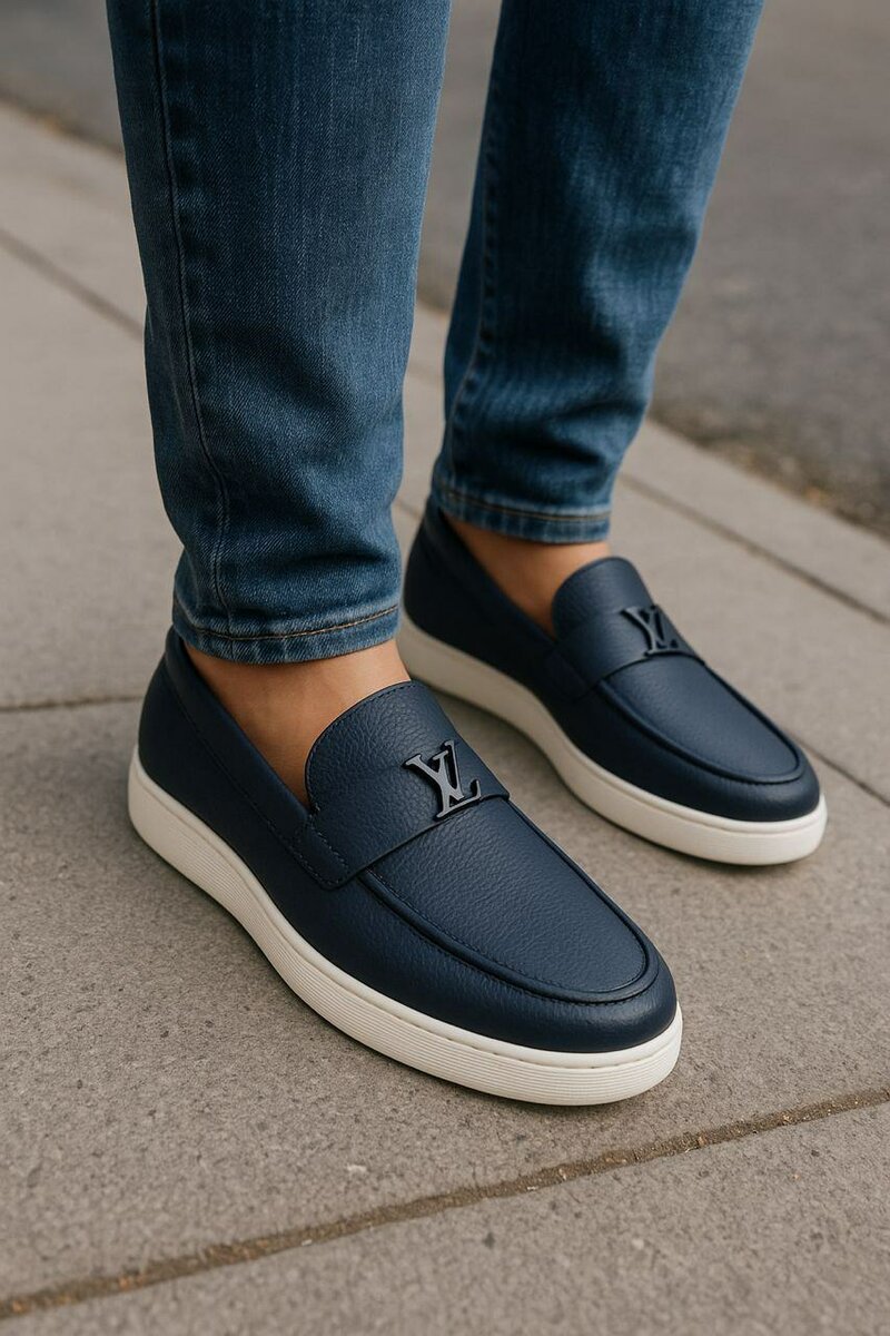 Mocassins en cuir élégants