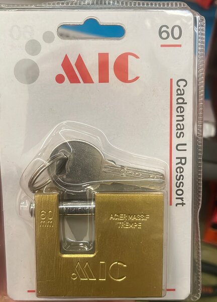 Cadenas U À Ressort 60mm