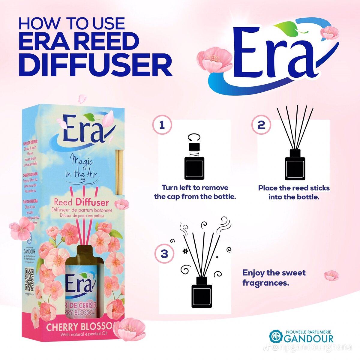 Diffuseur de parfum Era Reed Diffuser