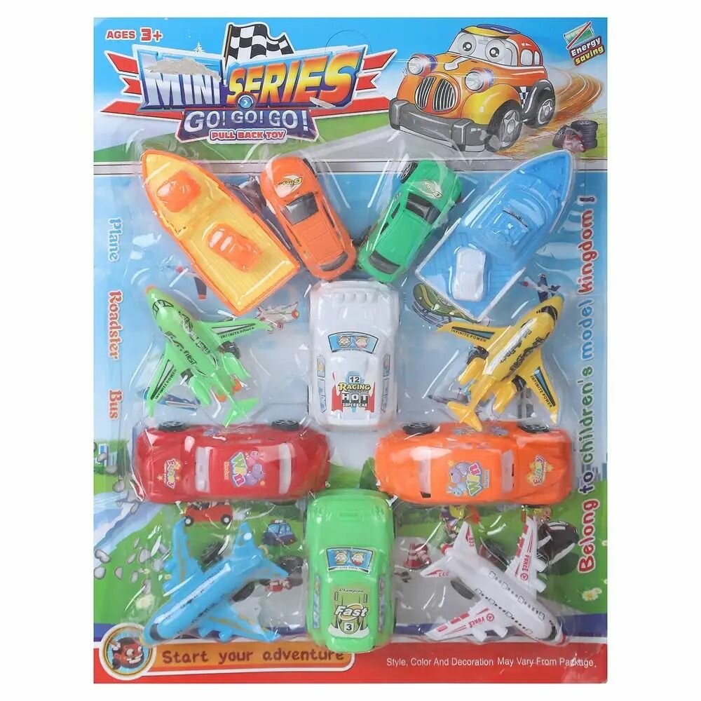 Set Mini Véhicules et Avions