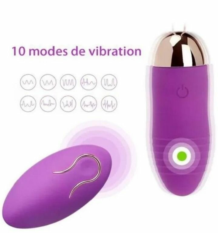 Œuf Vibrant Télécommandé