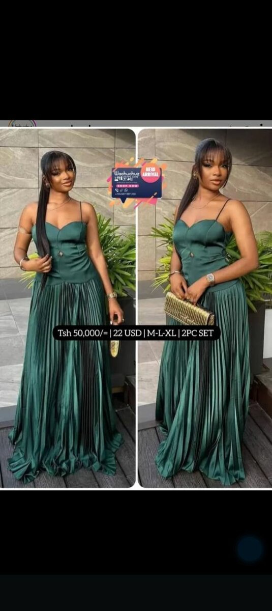 Robe élégante longue plissée