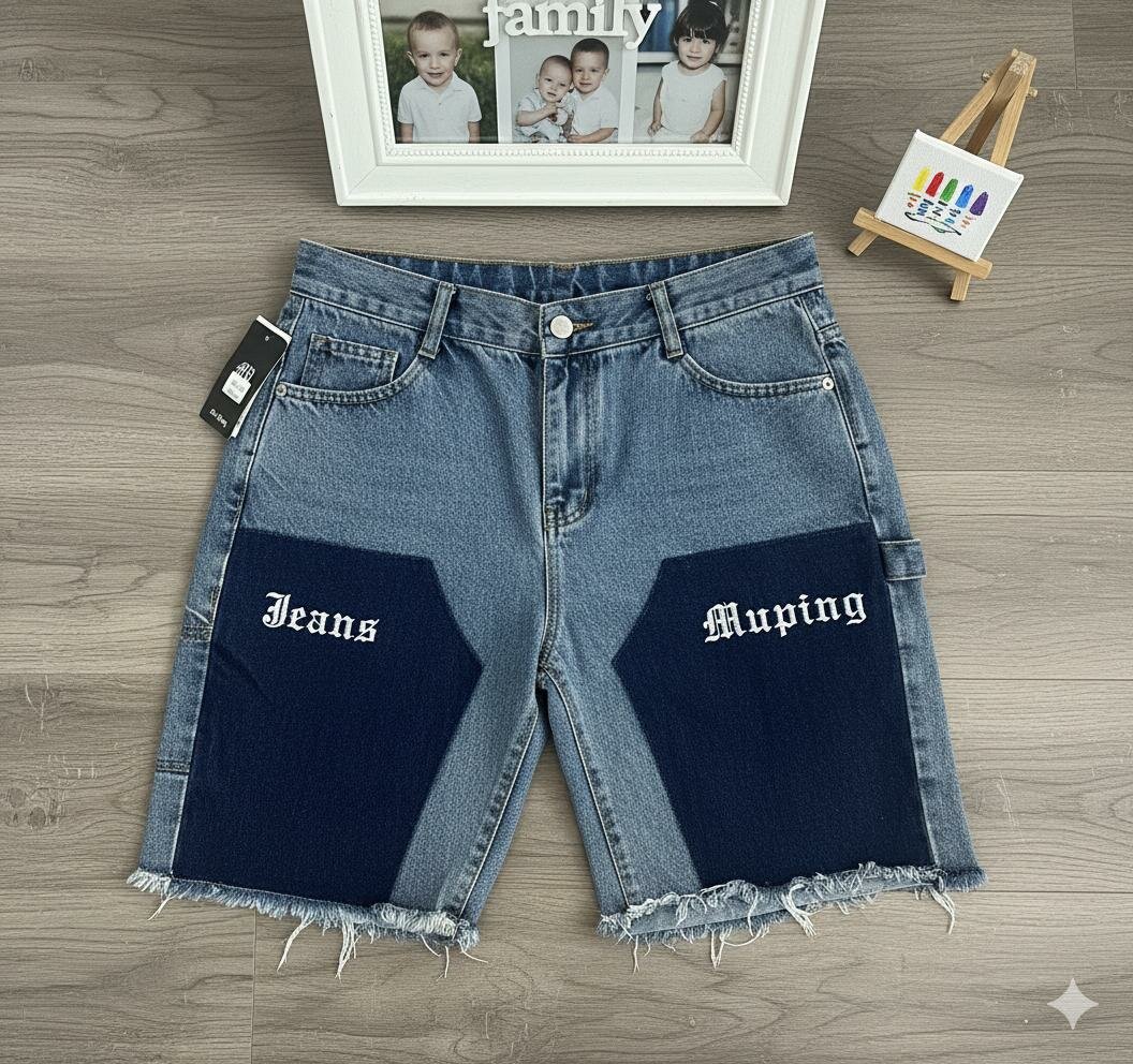 Shorts en jean décontractés
