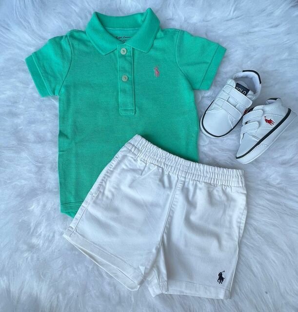 Ensemble enfants polo et shorts
