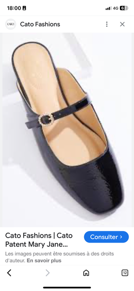 Mules Noires Élégantes Femme