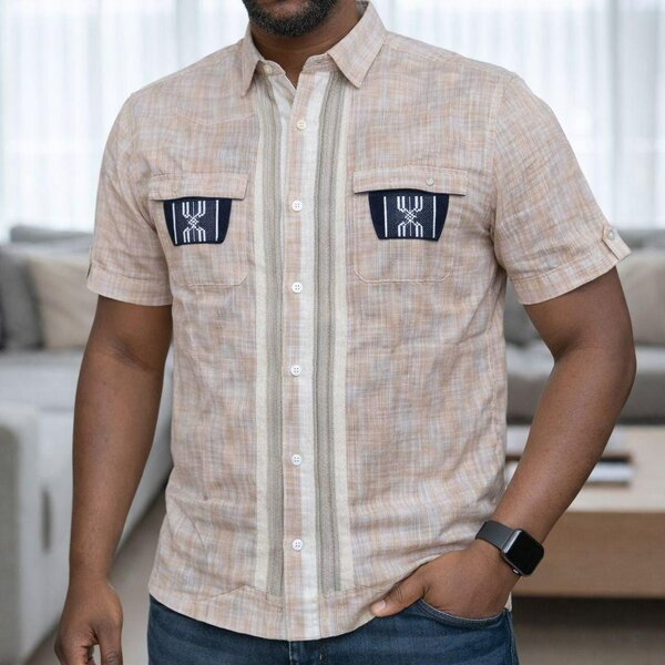 Chemise ethnique homme tendance