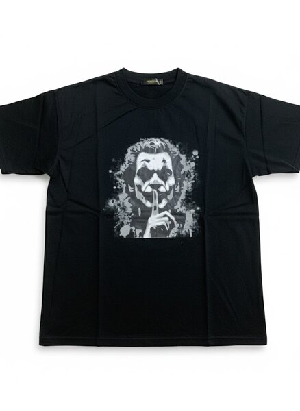 T-shirt noir motifs Joker
