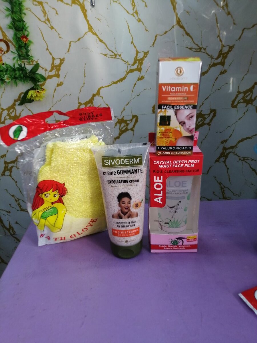 Ensemble de soins visage