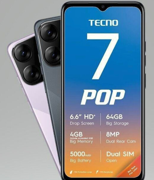 Smartphone TECNO Pop 7