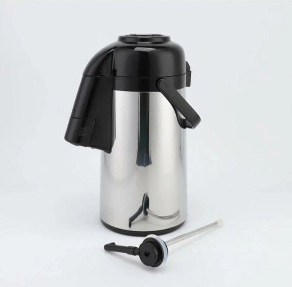 Thermos à pompe inox 3L