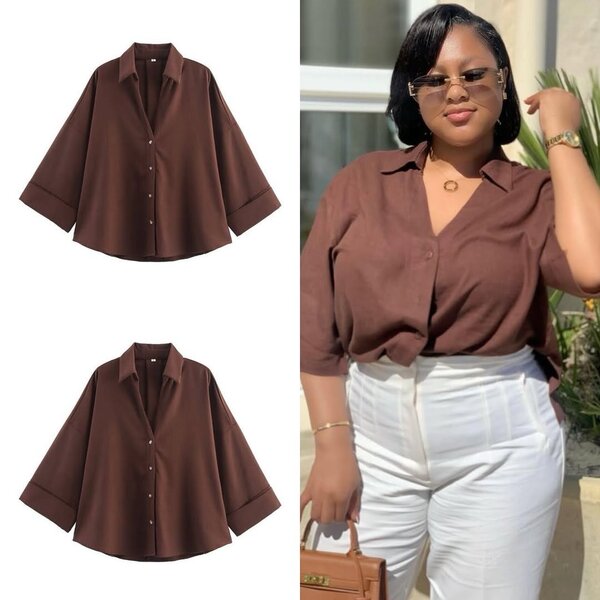 Chemise décontractée femme