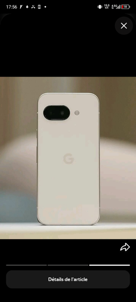 Smartphone élégant Google