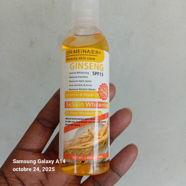 Soin corp et visage Ginseng