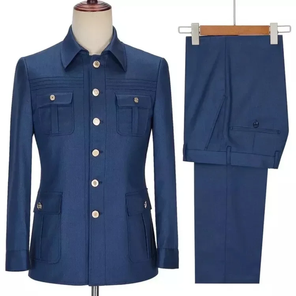Costume en lin élégant pour homme