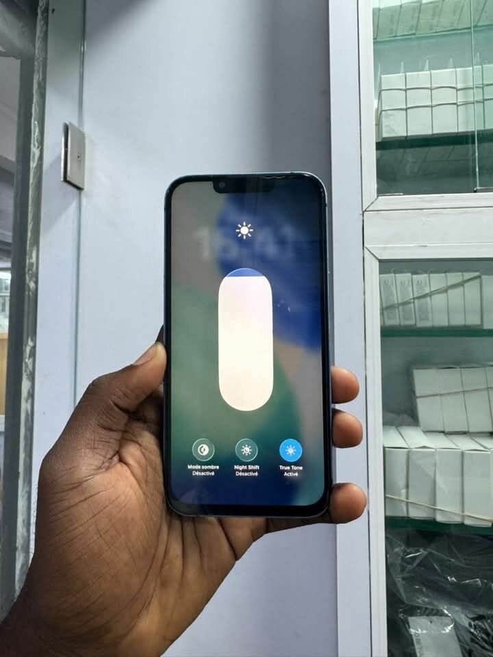Smartphone Apple Bleu